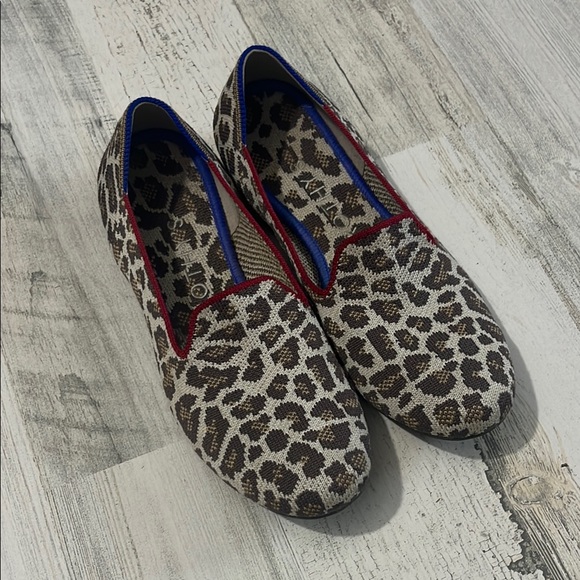 Rothy's Shoes - Rothy’s The Loafer Pale Cat Textile Flats Size 8